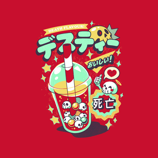 Death Tea Boba-None-Fleece-Blanket-ilustrata