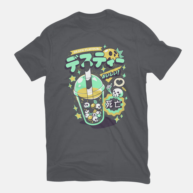 Death Tea Boba-Unisex-Basic-Tee-ilustrata