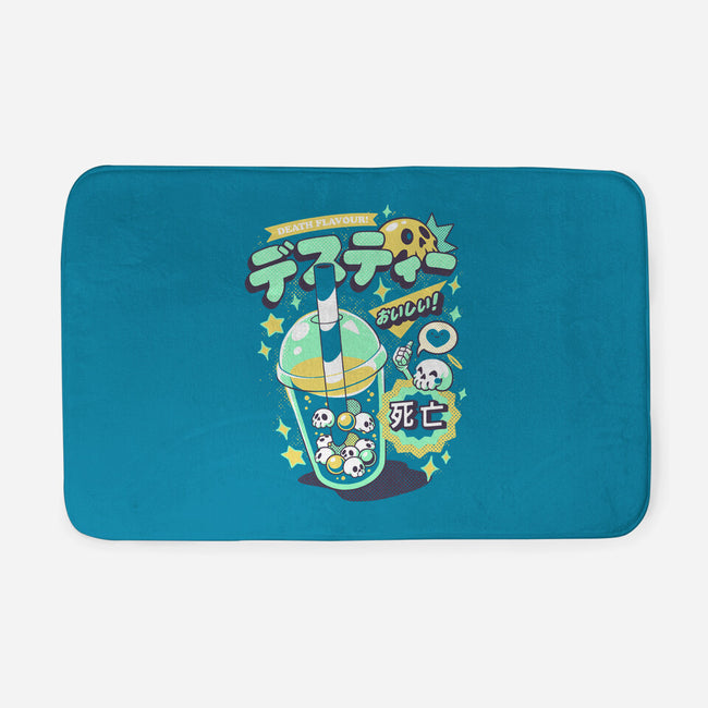 Death Tea Boba-None-Memory Foam-Bath Mat-ilustrata