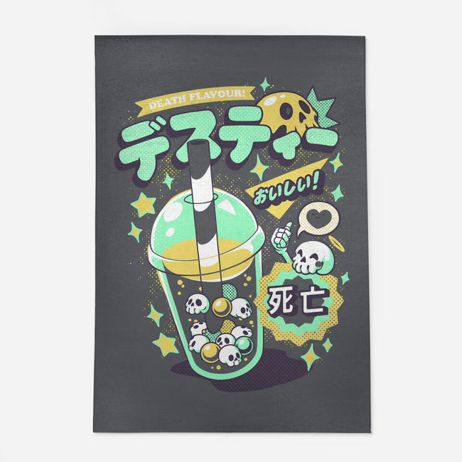 Death Tea Boba-None-Indoor-Rug-ilustrata