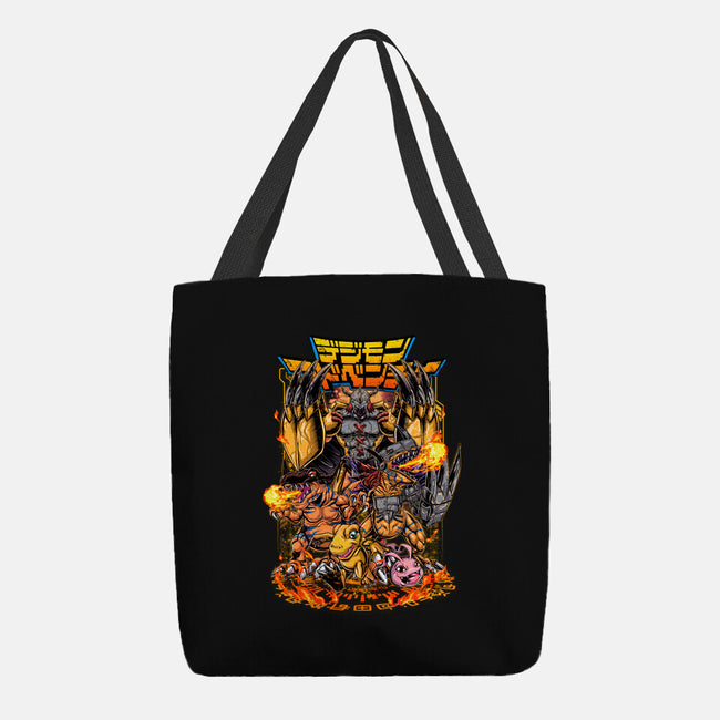 Agumon Evo-None-Basic Tote-Bag-Knegosfield