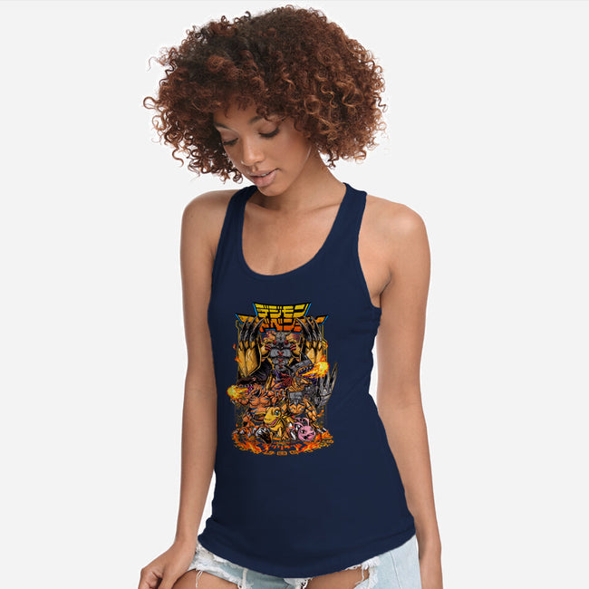 Agumon Evo-Womens-Racerback-Tank-Knegosfield