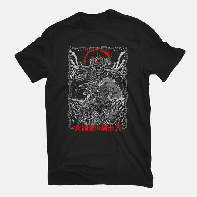 The Quest Of Skull Knight-Mens-Heavyweight-Tee-Knegosfield