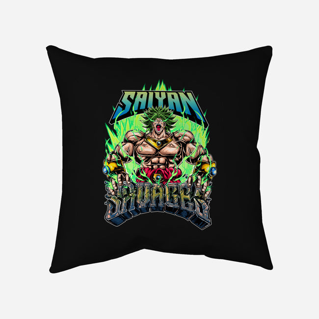 Sayan Savages-None-Removable Cover-Throw Pillow-Knegosfield