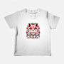 Kitsune Floral Symmetry-Baby-Basic-Tee-NemiMakeit