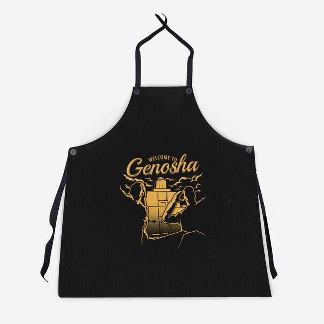 Welcome To Genosha-Unisex-Kitchen-Apron-estudiofitas