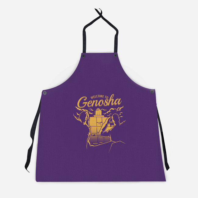 Welcome To Genosha-Unisex-Kitchen-Apron-estudiofitas