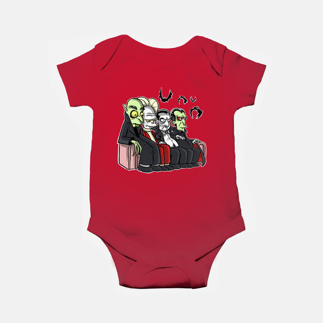 The Draculas-Baby-Basic-Onesie-zascanauta