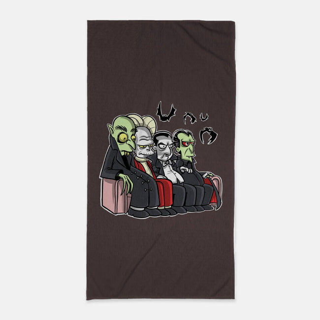 The Draculas-None-Beach-Towel-zascanauta