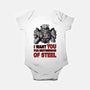 Brother Of Steel-Baby-Basic-Onesie-FernandoSala