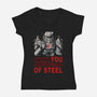 Brother Of Steel-Womens-V-Neck-Tee-FernandoSala