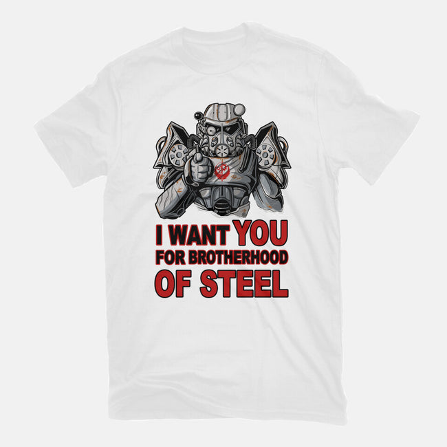 Brother Of Steel-Mens-Heavyweight-Tee-FernandoSala