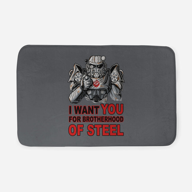 Brother Of Steel-None-Memory Foam-Bath Mat-FernandoSala