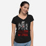 Brother Of Steel-Womens-V-Neck-Tee-FernandoSala