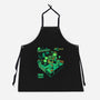 Farmer Vs Zombies-Unisex-Kitchen-Apron-Heyra Vieira