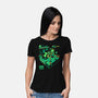 Farmer Vs Zombies-Womens-Basic-Tee-Heyra Vieira