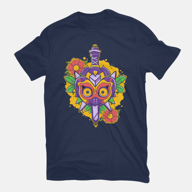 Zelda Mask-Unisex-Basic-Tee-Ca Mask