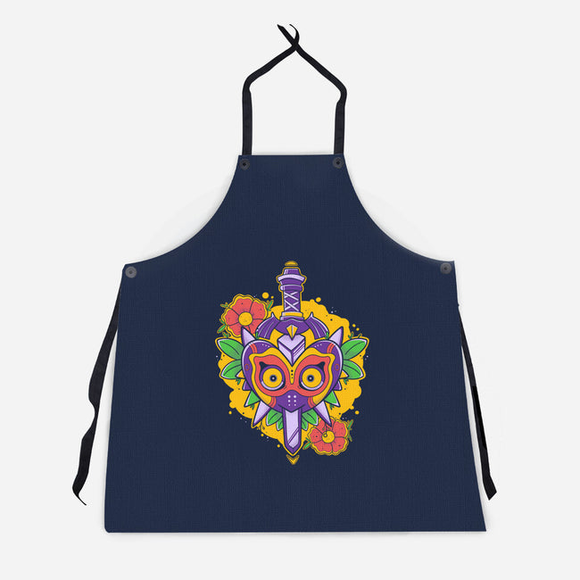 Zelda Mask-Unisex-Kitchen-Apron-Ca Mask