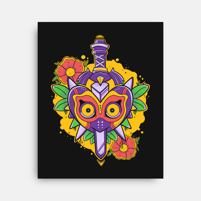 Zelda Mask-None-Stretched-Canvas-Ca Mask