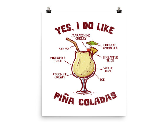 Yes I Do Like Pina Coladas