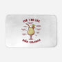 Yes I Do Like Pina Coladas-None-Memory Foam-Bath Mat-kg07