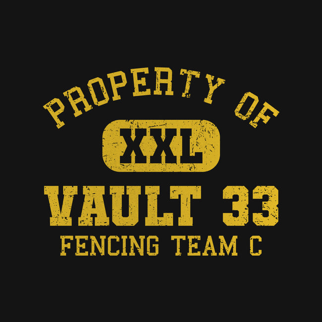 Property Of Vault 33-Mens-Basic-Tee-kg07