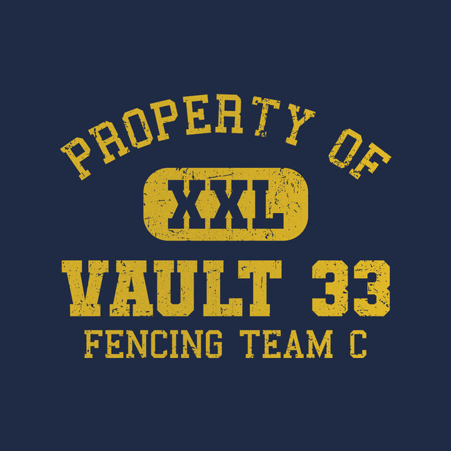 Property Of Vault 33-None-Removable Cover-Throw Pillow-kg07