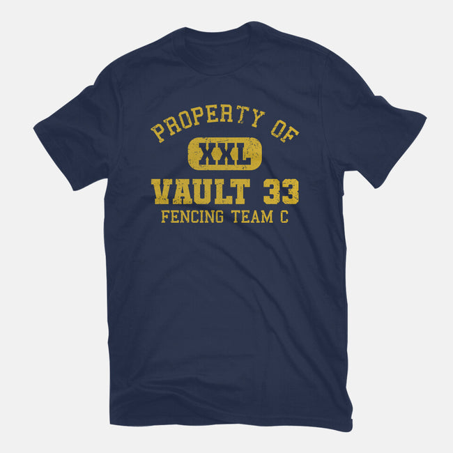 Property Of Vault 33-Unisex-Basic-Tee-kg07