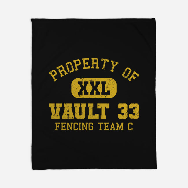 Property Of Vault 33-None-Fleece-Blanket-kg07