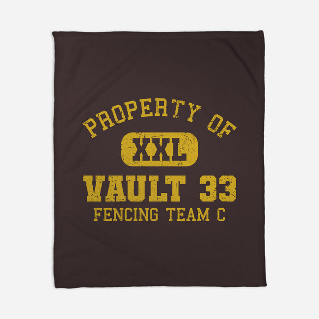 Property Of Vault 33-None-Fleece-Blanket-kg07