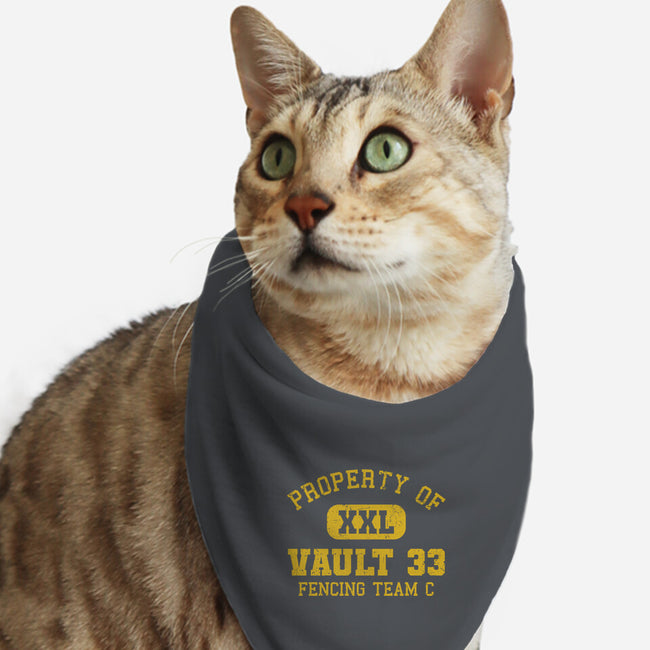 Property Of Vault 33-Cat-Bandana-Pet Collar-kg07