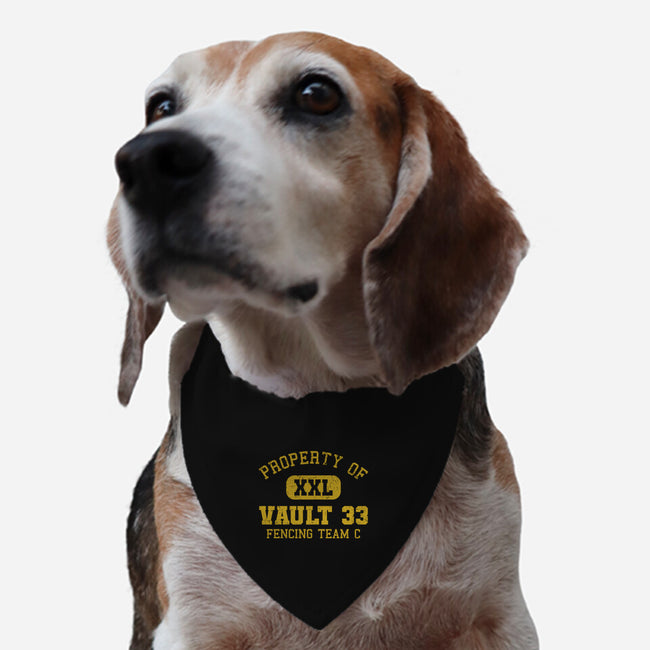 Property Of Vault 33-Dog-Adjustable-Pet Collar-kg07