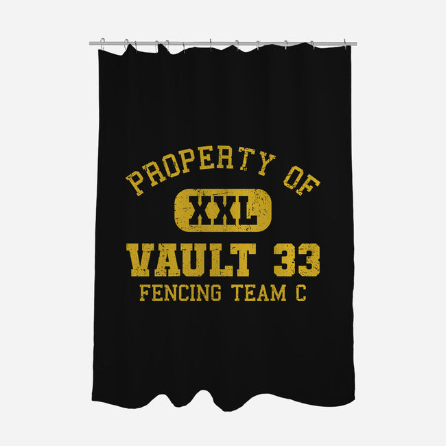 Property Of Vault 33-None-Polyester-Shower Curtain-kg07