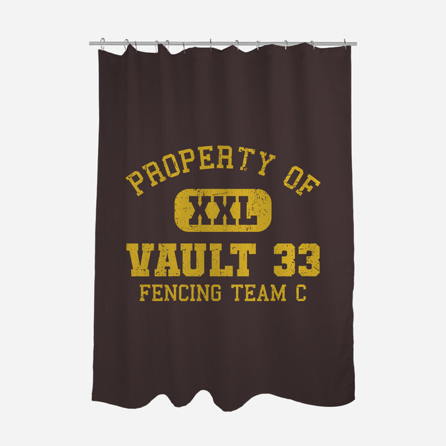 Property Of Vault 33-None-Polyester-Shower Curtain-kg07