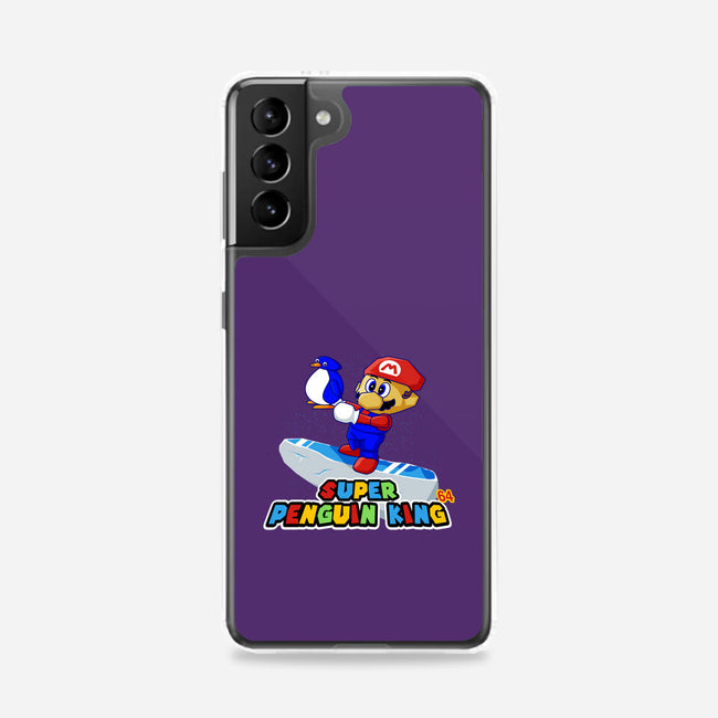 Super Penguin King 64-Samsung-Snap-Phone Case-rocketman_art