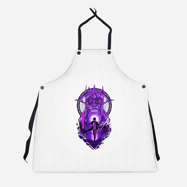 The Self Improvement Hunter-Unisex-Kitchen-Apron-hypertwenty