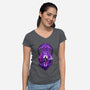 The Self Improvement Hunter-Womens-V-Neck-Tee-hypertwenty