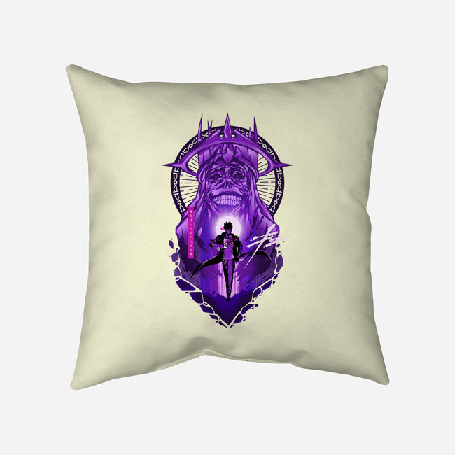 The Self Improvement Hunter-None-Removable Cover-Throw Pillow-hypertwenty