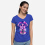 My Favorite Idol-Womens-V-Neck-Tee-hypertwenty