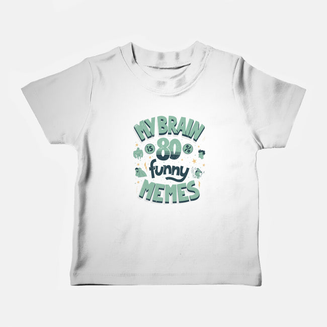 Full Of Funny Memes-Baby-Basic-Tee-Jorge Toro