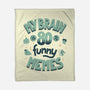 Full Of Funny Memes-None-Fleece-Blanket-Jorge Toro