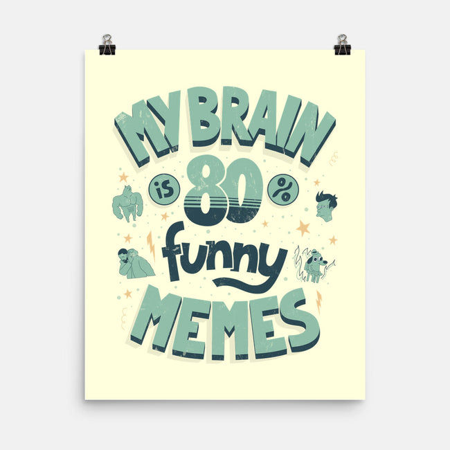 Full Of Funny Memes-None-Matte-Poster-Jorge Toro