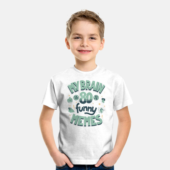 Full Of Funny Memes-Youth-Basic-Tee-Jorge Toro