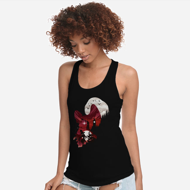 Hook Landscape-Womens-Racerback-Tank-dandingeroz