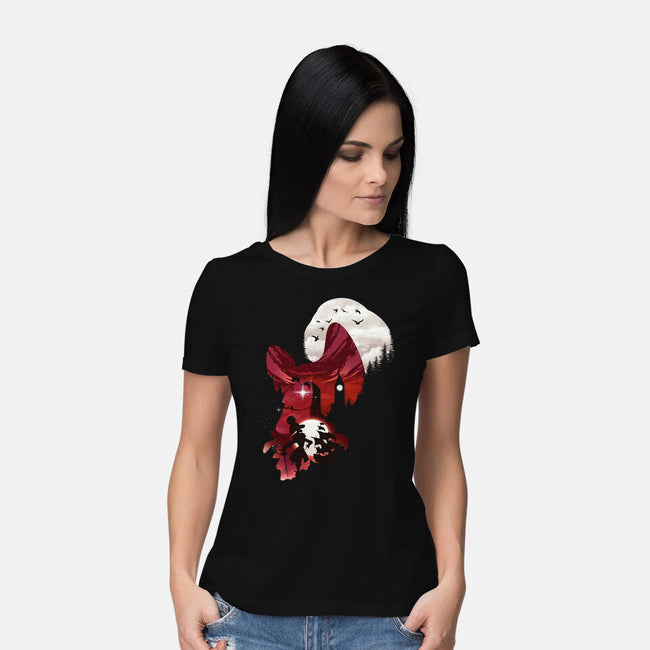 Hook Landscape-Womens-Basic-Tee-dandingeroz