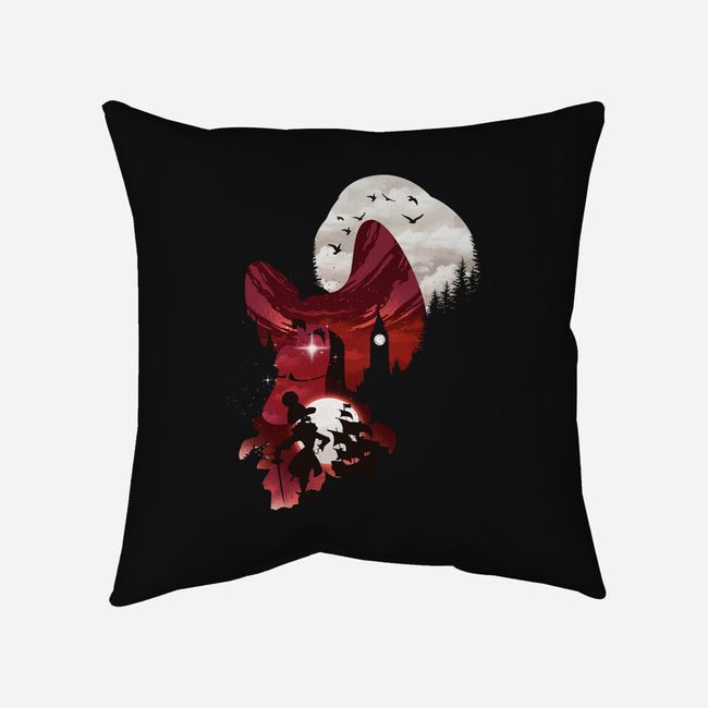 Hook Landscape-None-Removable Cover-Throw Pillow-dandingeroz