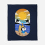 Summer Surf-None-Fleece-Blanket-Tri haryadi