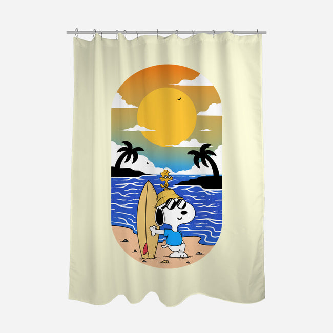 Summer Surf-None-Polyester-Shower Curtain-Tri haryadi