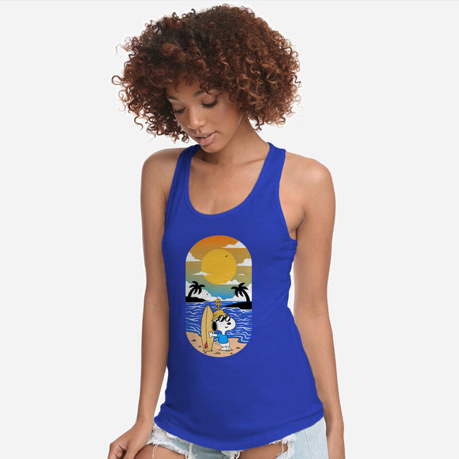 Summer Surf-Womens-Racerback-Tank-Tri haryadi