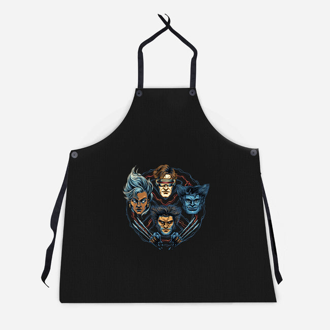 Mutant And Proud-Unisex-Kitchen-Apron-glitchygorilla